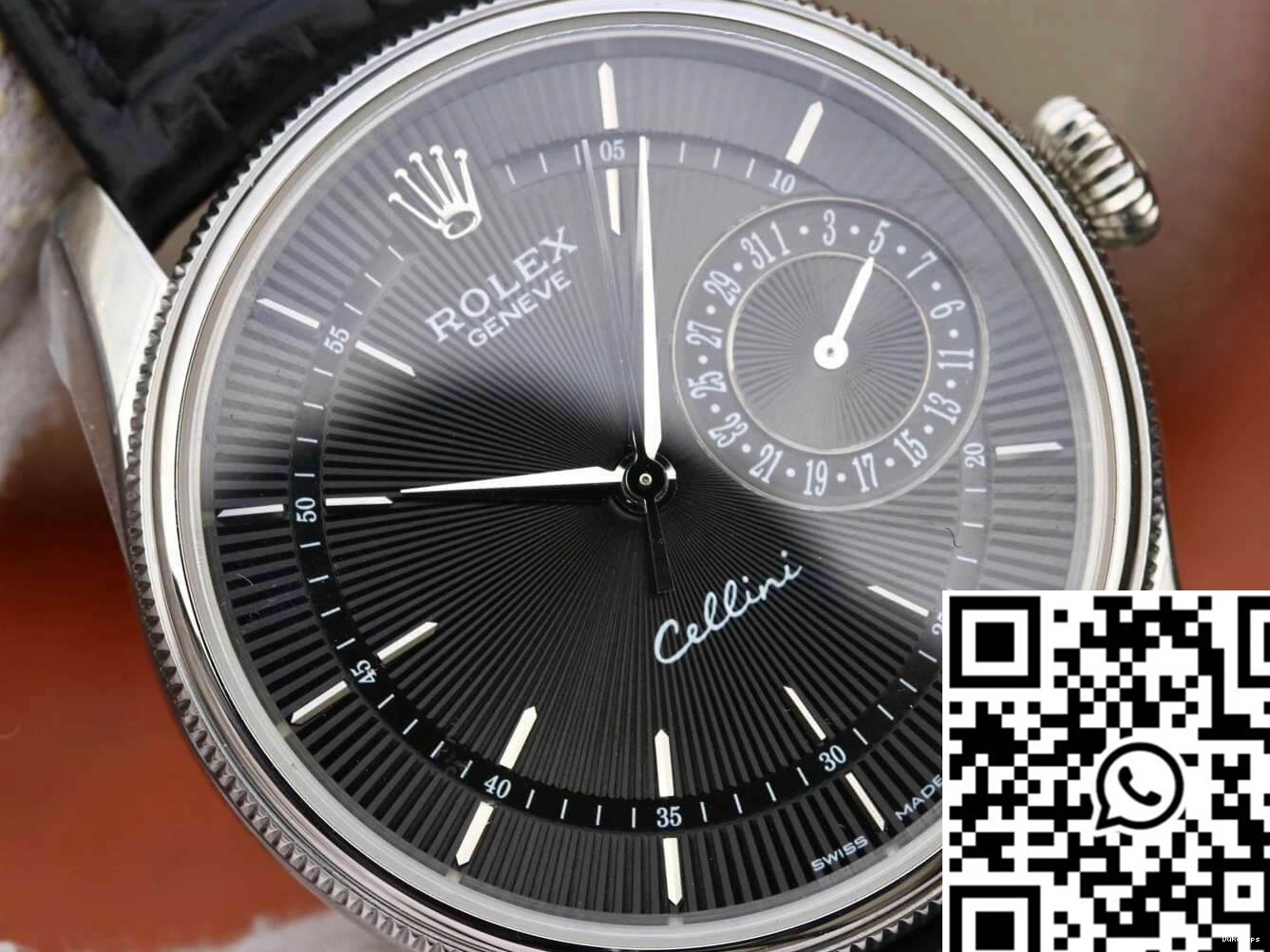 50519 Rolex MKS Date Factory Celini Black Dial 1116